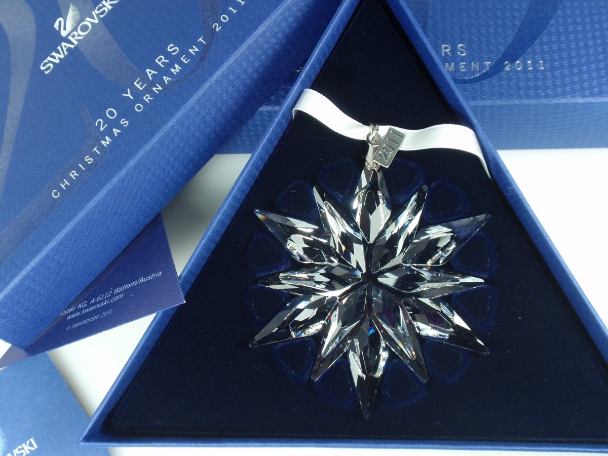 SWAROVSKI CHRISTMAS ORNAMENT 2011 MIB #1092037 | eBay