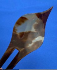 Vintage Celluloid Unused Imitation Tortoiseshell Comb Antique Hair Pin