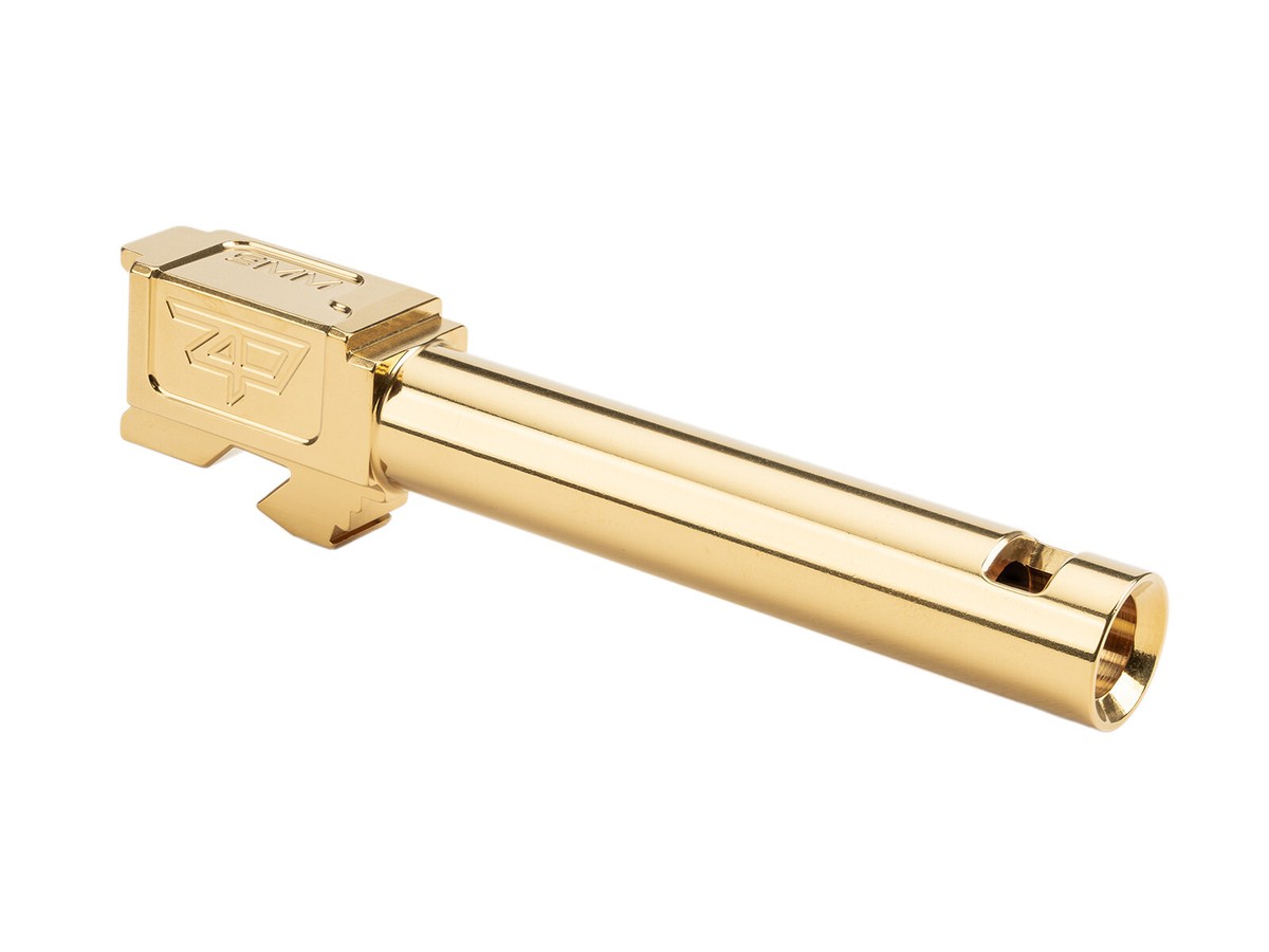 新品　宮本商行　フェザー　クリップ　ゴールド　希少　箱付 Zaffiri Precision Glock 17 Gen 3/4 IBS #2 Top Chunk Ported Barrel