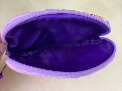 Pochette Zippée Japonaise Violette - Marque Inconnue, Neuf Sans étiquettes