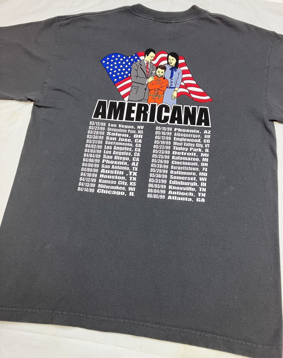 The Offspring 99アメリカーナ Tシャツ ツアーチャンプタグ XL vintage The OFFSPRING 1999 Americana tour T Shirt XL | eBay