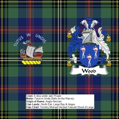Scottish Clan Crest Holz Felsen Schiefer 14 cm x 14 cm Top Qualität Schiefer