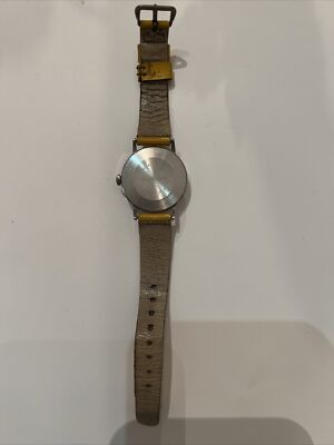 ね 70's vintage sportswear SNOOPY SW Vintage 1970-Snoopy Tennis Watch Yellow Band - Works-not