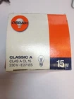 Osram/radium incandescent bulb bulb lamp brass Fas.E27 15W clear AGL
