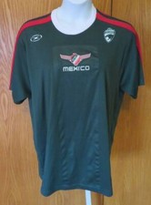 Xara MEXICO Soccer Coach SHIRT Men XL Sports Green Azteca Jersey Classic Futbol