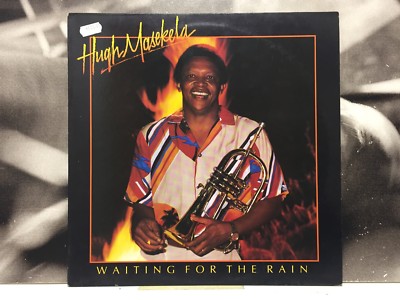HUGH MASEKELA - WAITING FOR THE RAIN LP EX-/EX 1985 UK JIVE AFRICA HIP 25