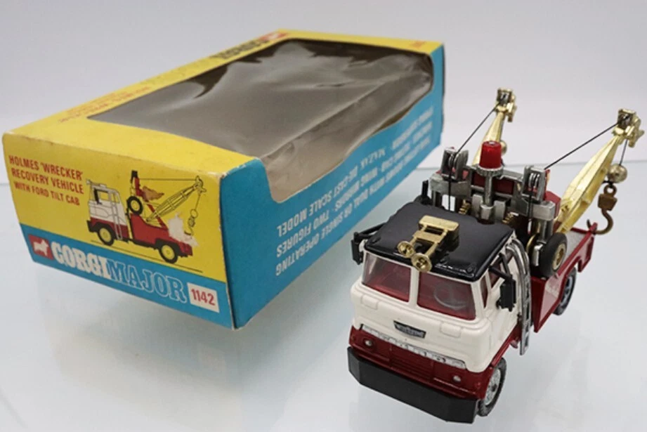 ^CORGI MAJOR TOYS 1142 FORD TILT CAB HOLMES WRECKER RECOVERY VEHICLE / TOW TRUCK - Image 2 of 4