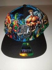 DC comics justice league boys girls snapback hat new with tags youth