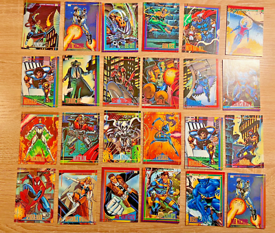 X-Men Trading Cards Marvel 1993 Impel Super Heros 24 Card Lot