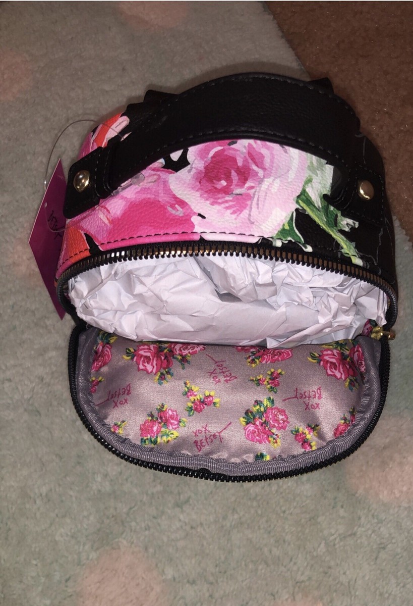 Betsey Johnson Kitsch Backpack Floral Doggy | eBay display picture 1