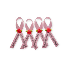 20 Personalized Memorial Funeral Ribbon Pins for Celebration of Life