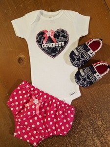baby girl cowboys jersey