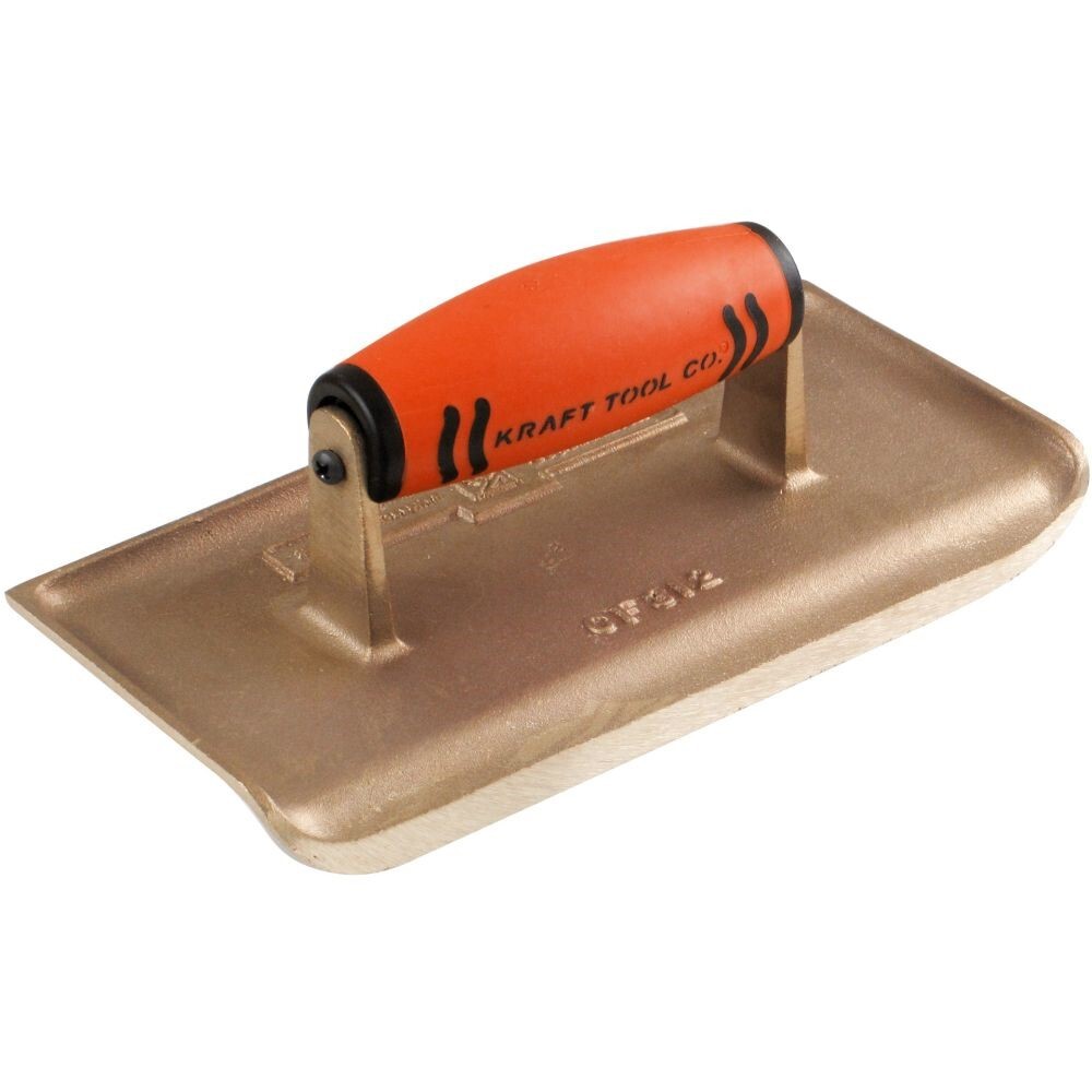 Kraft Tool Concrete Edger Jumbo Bronze 9