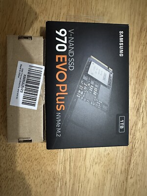 Samsung 970 EVO Plus 1TB M.2 PCIe NVMe Internal SSD MZ-V7S1T0B/AM With Heatsink