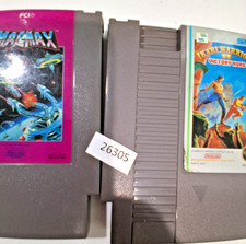 retro Nintendo games NES Magmax & Ikari Warriors II: Victory road  26305 wt11