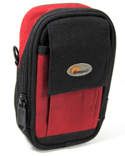 Lowepro Z20 Camera Pouch Bag Black / Red No Straps Large Size 6" Vintage