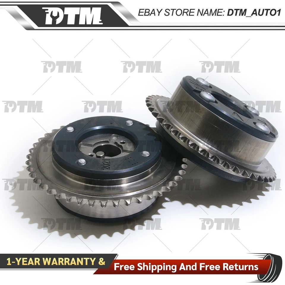 2x Ajustador de árbol de levas para Mercedes-Benz C230 cupé/sedán 2710500847 2710501047 Foto 2 de 4