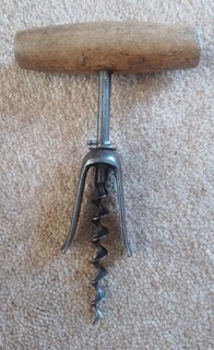 Rare German Duckbill Corkscrew 19th C.