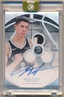 EGOR DEMIN 2025/26 TOPPS 3 RC ROOKIE AUTOGRAPH TRIPLE NETS PATCH AUTO SP #27/49