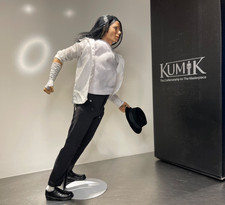 1:6 Scale MICHAEL JACKSON  KUMIK 12" Custom Figure w stand clothes parts lot Box