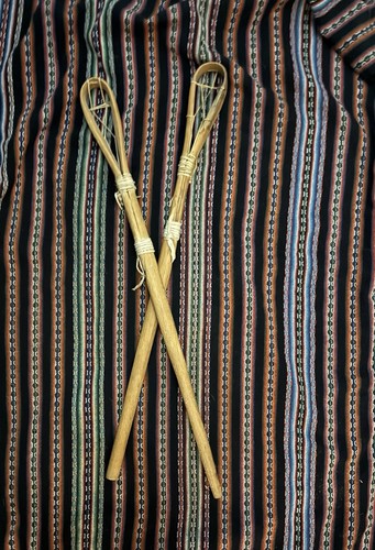 Handmade Stickball Sticks Cherokee