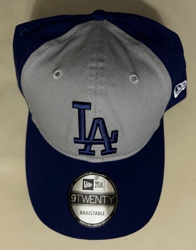 New Era 9Twenty Los Angeles Dodgers MLB Baseball Adjustable Cap Men’s Navy Gray