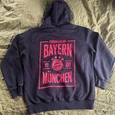 FC BAYERN MUNCHEN FUTBOL FÚTBOL Hombres Suéter Jersey Sudadera con Capucha 2XL