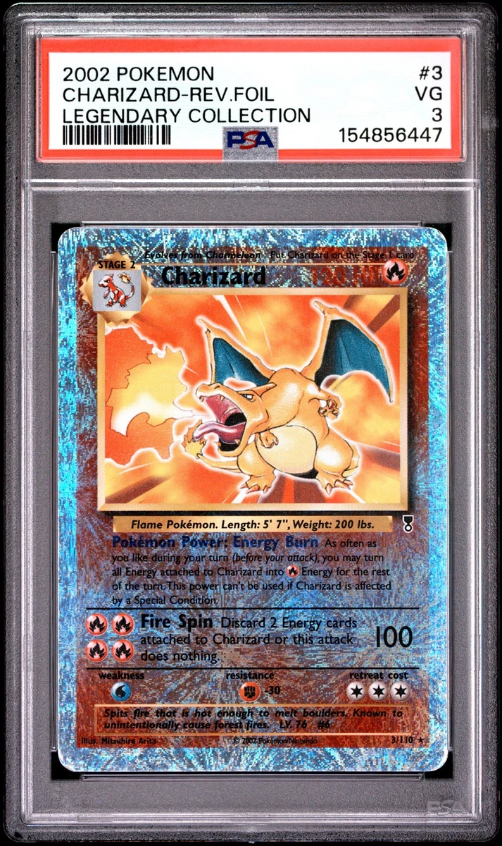 PSA5 Charizard リザードン LegendaryCollection Preços baixos em Charizard Pokémon TCG Coleção Lendária Holo Raro