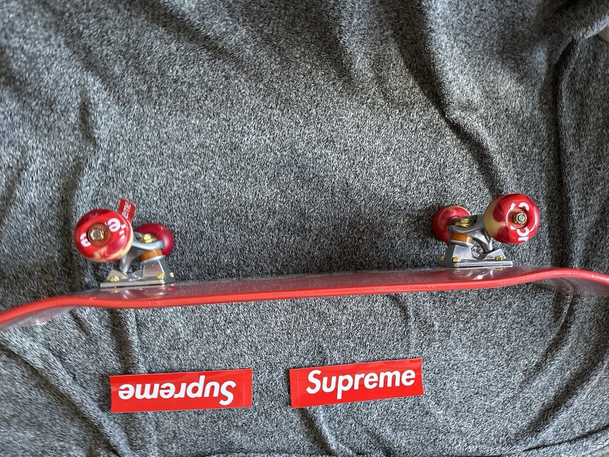 Supreme Uncut Box Logo Skateboard Deck - Red - SS22 - Limited