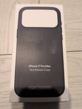 Apple iPhone 17 Pro Max TechWoven case with MagSafe - Black - brand new/sealed