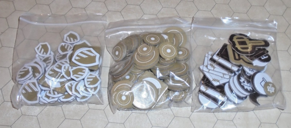 The King's Dilemma Game:  Tokens & Markers - Horrible Guild