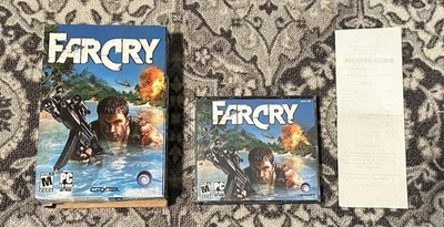 Far Cry PC CD-ROM Game (Ubisoft Crytek 2004) 5 Disc Box Set + Receipt
