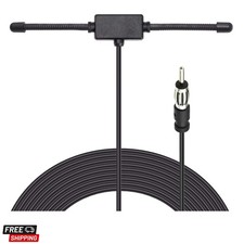 Universal Car Stereo AM FM Dipole Antenna,Hidden Adhesive Mount AM FM Radio A...