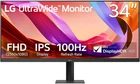 LG 34" WFHD UltraWide IPS Monitor 100Hz 5ms DisplayHDR 400