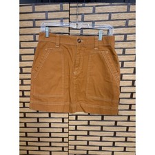 Old Navy Brown Cargo Mini Skirt Size 4