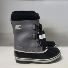 Sorel Yoot Pac TP WP Boot Quarry/Black Youth Size 1M