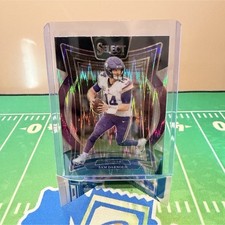 2024 Panini Select Sam Darnold Black and Green Prizm Shock #92