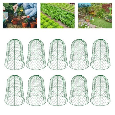 10 Pack Garden Plant Protective Covers, 12.99'' Dia x 15.75'' Height