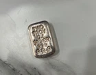 Atlantis Mint Skull and Bones 2 oz .999 Fine Silver Hand-Poured Art Bar