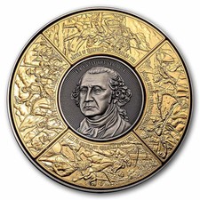 2026 Barbados 4 Oz Silver The Road To Independence Puzzle Coin