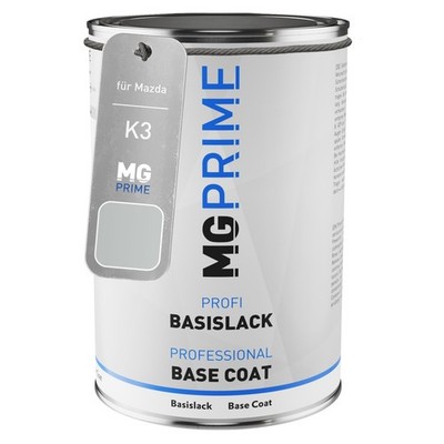 Autolack Dose spritzfertig für Mazda K3 Sunbeam Silver Metallic Basislack 1,0L
