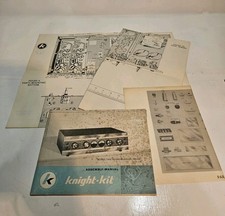Allied Radio Knight-kit KP-70 Tape Playback Preamp Assembly Manual W/Schematics 