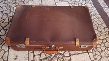 antica Valigia in cartone vintage  Epoca stimata: anni '60 - '70  / r