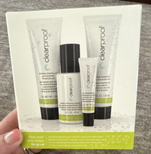 Mary Kay Clear Proof Acne System 4-Piece Travel Size Set Cleanser Toner