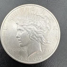 1922 Peace Dollar $1 Silver Coin Circulated 90% Silver 0.9 Fineness