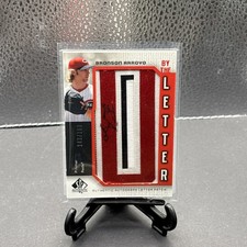 2006 Sp Authentic Bronson Arroyo By The Letter “D” Auto Autograph #143/160