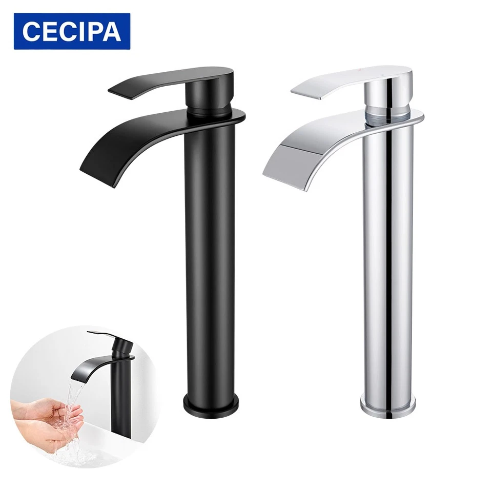 CECIPA MAX Waschtischarmatur Bad Wasserhahn Bad Armatur Waschbecken Einhand Mischbatterie