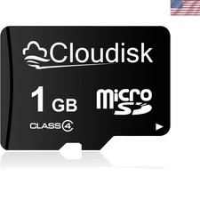 1GB Micro SD Card - Fast Storage Compatible with Cameras, Smartphones, Tablets