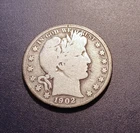 Good/VG 1902-S Barber Half Dollar
