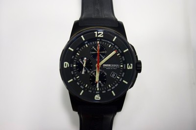 MD176BK-01BK  Pilot Momo Design LE Titanium Chrono Black Rubber Band PVD